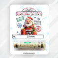 Load image into Gallery viewer, This image shows the money tube attached to the Christmas Delivery Money Card.

