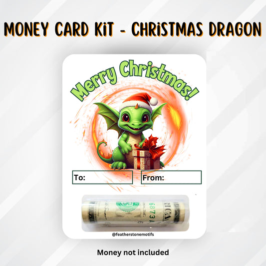 This image shows the money tube attached to the Dragon money card.