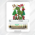 Load image into Gallery viewer, This image shows the money tube attached to the Fa Ra Raawr Money Card.
