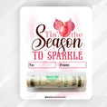 Load image into Gallery viewer, This image shows the money tube attached Season to Sparkle Money Card
