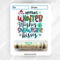Load image into Gallery viewer, Snowflake Kisses Money Card Kit
