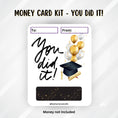 Load image into Gallery viewer, This image shows the You Did It! Money Card without the money tube.
