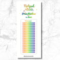 Load image into Gallery viewer, This image shows the cover of the Tasks Notepad - Rainbow Prism.
