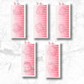 Load image into Gallery viewer, This image shows the 5 different designs included in the To-Do... Notepad - Raspberry Popsicles.

