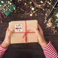 Load image into Gallery viewer, This image shows a package with the Personalized Holiday Stickers - Sweet Holiday Season on it.
