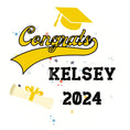 Load image into Gallery viewer, Personalized Grad Party Sticker Bundle - Varsity Congrats
