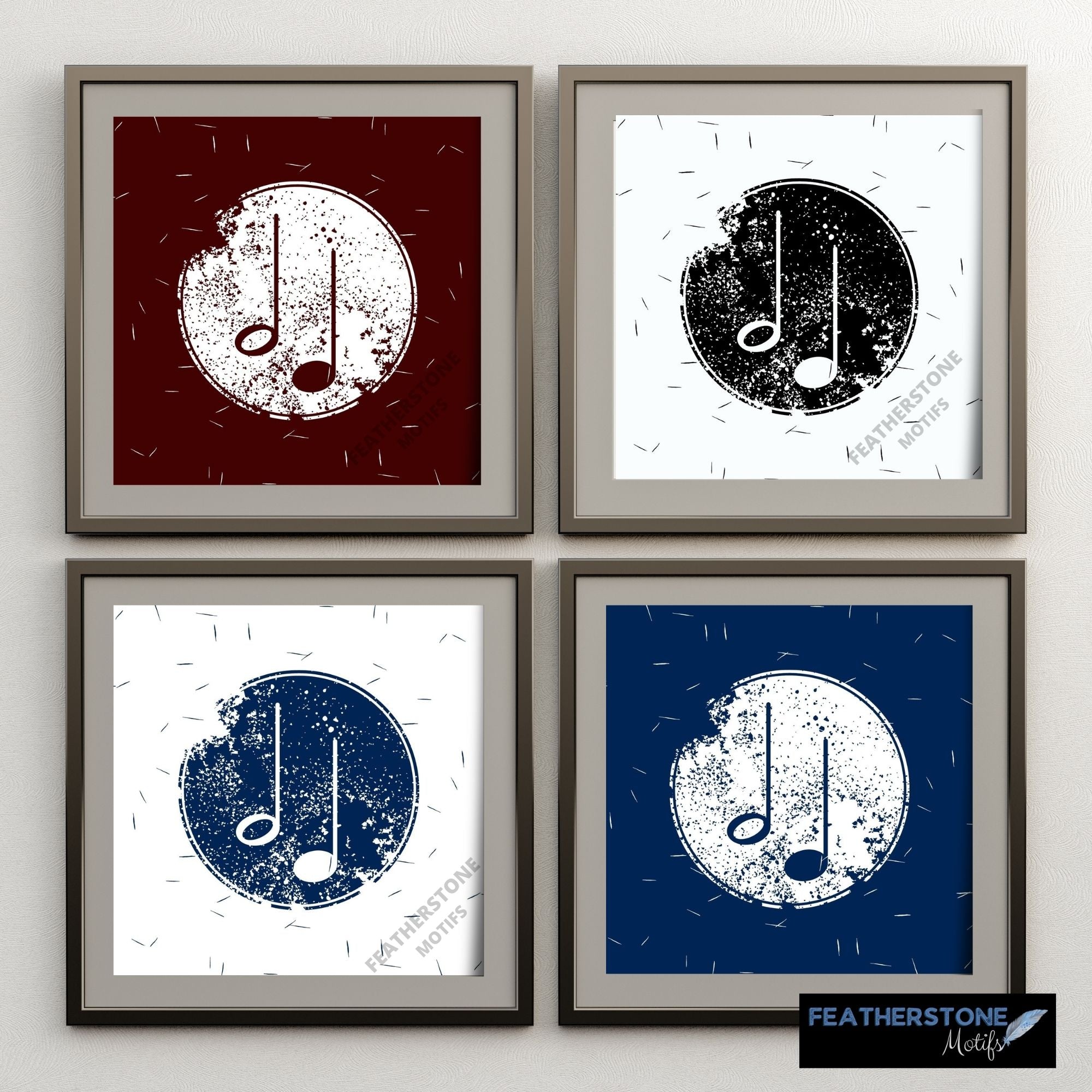 This set of 30 digital images is perfect for all music lovers! Use for craft projects like handmade coasters and greeting cards, or frame and hang them on the wall.