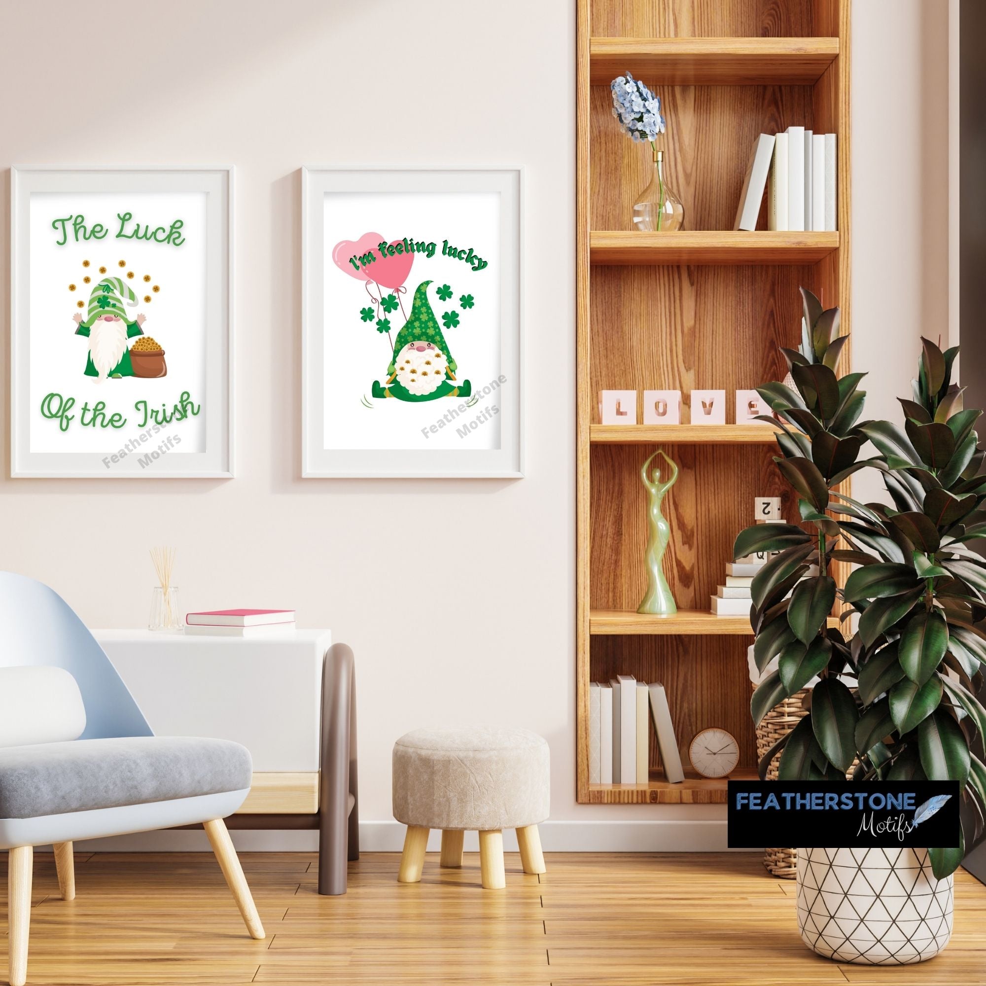 Feeling lucky? This set of 15 digital images are just right for your St. Patrick's Day celebrations! Use for craft projects like handmade coasters and greeting cards, or frame and hang them on the wall.